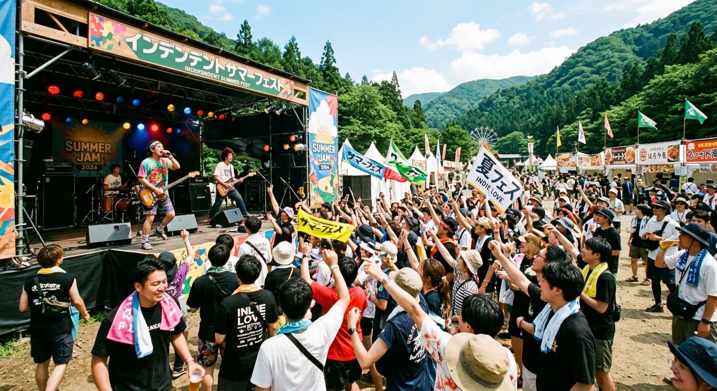 日本 ロック フェス 夏 2025 日程:インディーズ発掘ガイド【佐藤健二】